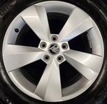 Skoda Kodiaq17 T original Fälgar med BRIDGESTONE vinterdäck