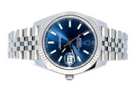 ROLEX DATEJUST -41 BLÅ 126334 2024 TOPPSKICK!