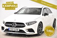 Mercedes-Benz AMG  A 35 4M Leasebar Skalstolar Widescreen