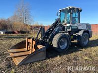 Hjullastare Terex TL100 med redskap