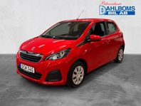 Peugeot 108 5-dörrar 1.0 VTi Manuell 72hk