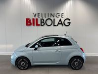 Fiat 500 Hybrid Lounge Panorama 70hk