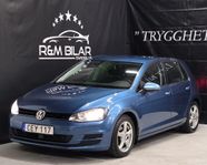 Volkswagen Golf 105HK,B-kamera, Drag, Blå-tand, Snål, Servad