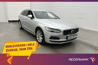Volvo V90 B4 197hk AWD D-Värmare H/K Skinn VOC B-Kamera Drag