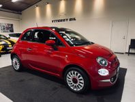 Fiat 500 Hybrid EU6 Manuell RED Edition U-Con MOMS Nyservad!