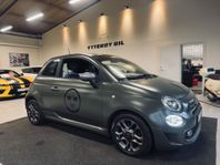 Fiat 500 0.9 8V TwinAir Euro 6 Militärgrön Bluetooth SOV