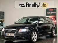 Audi A3 2.0 TFSI S-Line. S Tronic. (UNIK). NYSERVAD