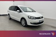 Volkswagen Sharan 4M 184hk Premium 7-Sits D-Värm Eldörr Drag