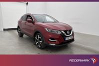 Nissan Qashqai DIG-T 140hk Tekna Pano 360° Navi Halvskinn