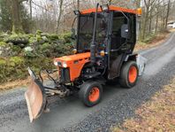 Minitraktor kubota b7100 4wd diesel ullared 20 min