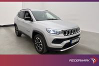 Jeep Compass 4xe 190hk Limited Kamera Rattvärme Adap-fart