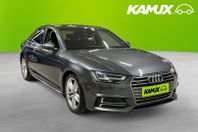 Audi A4 2.0 TDI quattro S-Line En ägare D-värm Drag 190 hk