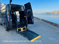 Ford Transit Custom Handikappanpassad Rullstolsbil Som Ny