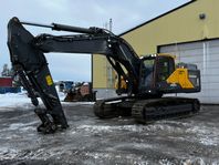 Volvo EC 380EL med Crusher