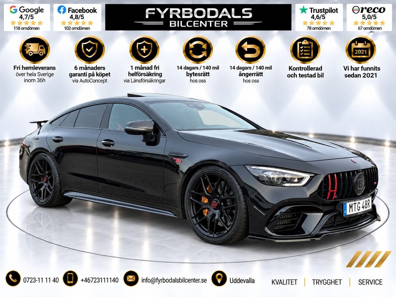 Mercedes-Benz AMG GT 63 S 4MA...