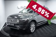 Volvo XC90 T6 AWD|Inscription|Panorama|Dragkrok|7-Sits|310hk