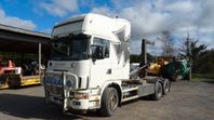 Scania 124G 6x2 Krokbil / Hookloader