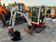 Minigrävare 1,9ton Takeuchi TB216  189000:-