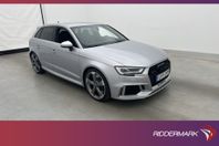 Audi RS3 Sportback Q 400hk B&O Cockpit RS-avgas Svensksåld