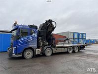 Volvo FH 8*2 Bodbil/Kranbil med FASSI F990 kran, Jibb och Vi