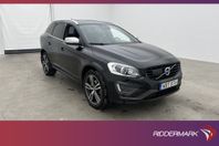 Volvo XC60 T6 AWD R-Design VOC Värm Pano H/K Kamera GPS Drag