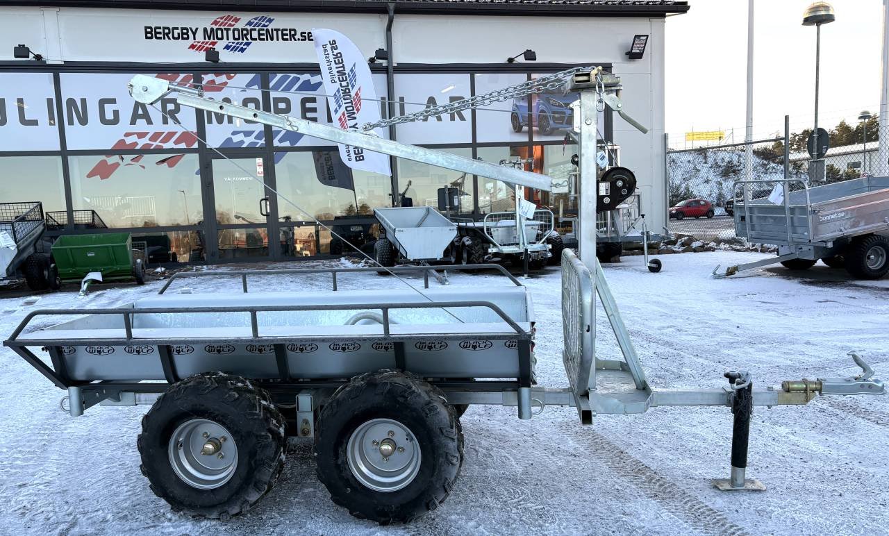 Kombivagn med kran ink. Handv...
