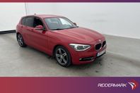 BMW 116 d 116hk Sport Line Sensorer Farthållare Keyless