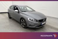 Volvo V60 D3 150hk R-Design VOC D-Värmare Skinn Dragkrok