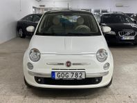 Fiat 500 1.2 8V Lounge I NY SERVAD I 11900mil I Panoramatak