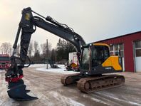 Volvo Ec140el Rototilt Leica C-Smörj Steg4