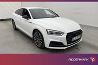 Audi A5 Sportback 45 TFSI Q 245hk S-Line Svart-optik P-Senso