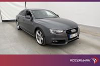 Audi A5 Sportback 170hk S-Line Navi Sensorer Halvskinn Drag