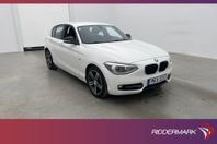 BMW 118 d Sport line Sensorer Keyless Bluetooth Farthållare