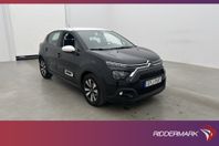 Citroën C3 PureTech 83hk Shine Sensorer CarPlay Farthållare