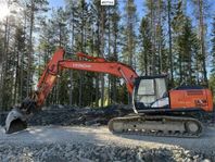 Bandgrävare Hitachi ZX 210 LC-5B med rotortilt och redskap S