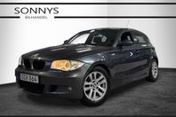 BMW 120i Manuell, 150hk, 2007, M sport / A-traktor