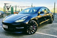 Tesla Model 3 Performance Full Refresh AWD Pano Sv-Såld Moms