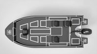 Scandica 588 ALU Tiller NYHET pansarvagn