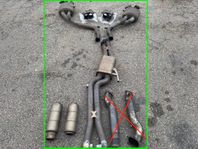 Akrapovic titan avgassystem catback AUDI RS6 RS7 C7 C7.5