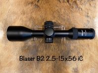 BUTIKSDEMO Kikarsikten Blaser B2 2.5-15x56iC / 1.7-10x42iC