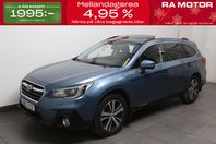 Subaru Outback 2,5i Summit AWD Navi Skinn H/K Motorv Drag