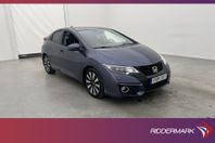 Honda Civic 1.8 i-VTEC 142hk Executive Pano Kamera Skinn GPS