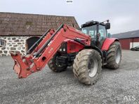 Traktor, Massey Ferguson 7495-4, Frontlastare MF-975