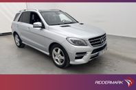 Mercedes-Benz ML 350 4M 258hk AMG Pano H/K Luft D-Värm Drag