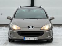 Peugeot 407 SW 2.0 HDi Euro 4 Automat Panorama Nybesiktigad