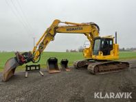 Bandgrävmaskin Komatsu PC 228 US LC med knäck