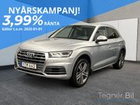 Audi Q5 2.0TDI quattro S Tronic Helläder Drag Rattvärm 3,99%