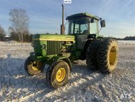 Traktor, John Deere 4230, Dubbelmontage, Tegplog (se video)