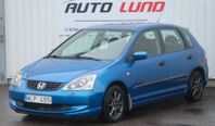 Honda Civic  1.6 Automat Drag Stor servad 5-dörrar