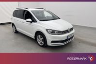 Volkswagen Touran 1.2 TSI 110hk 7-sits Kamera CarPlay Drag